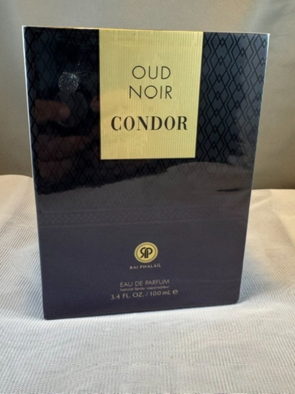 Rai Phai Ail Oud Noir Condor EDP Spray for Women 3.4oz New Sealed Box $190